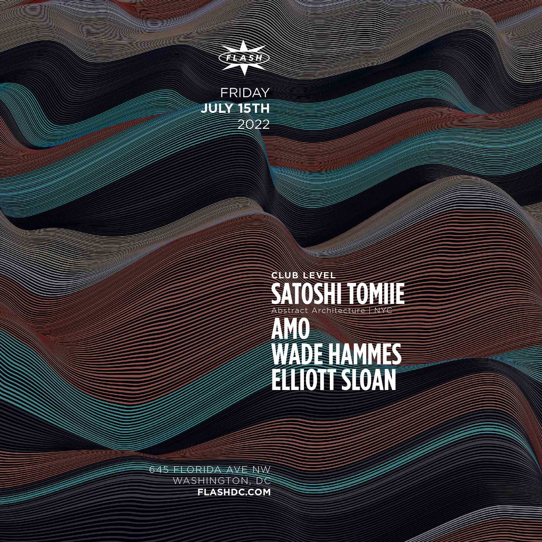Satoshi Tomiie - Amo [Live] - Wade Hammes - Elliott Sloan event thumbnail