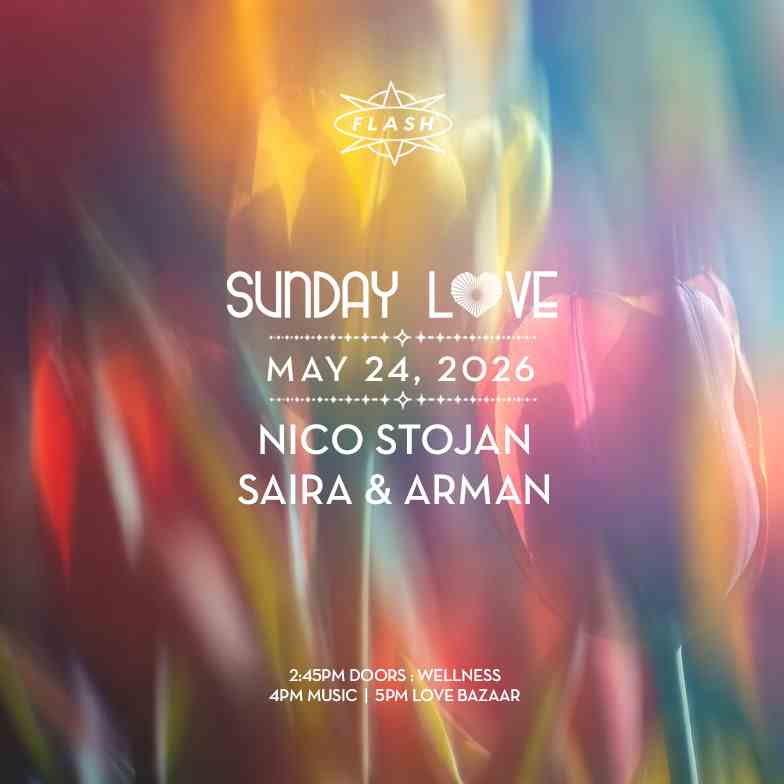 Sunday Love: Nico Stojan - Saira & Arman event flyer