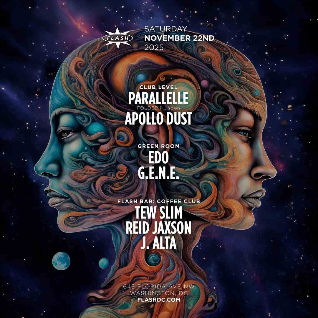 Parallelle event flyer