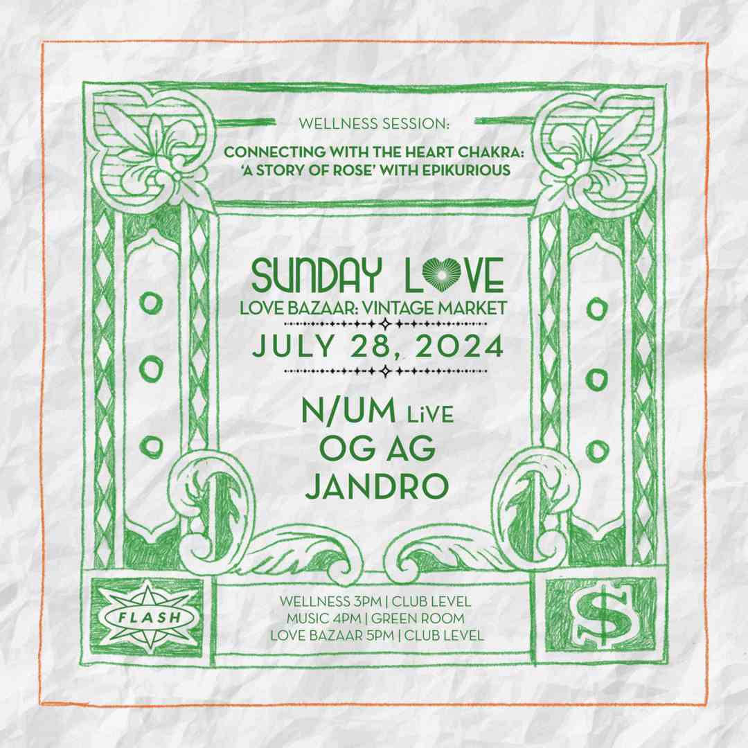 Sunday Love: N/UM [LiVE] - OG AG - Jandro event flyer