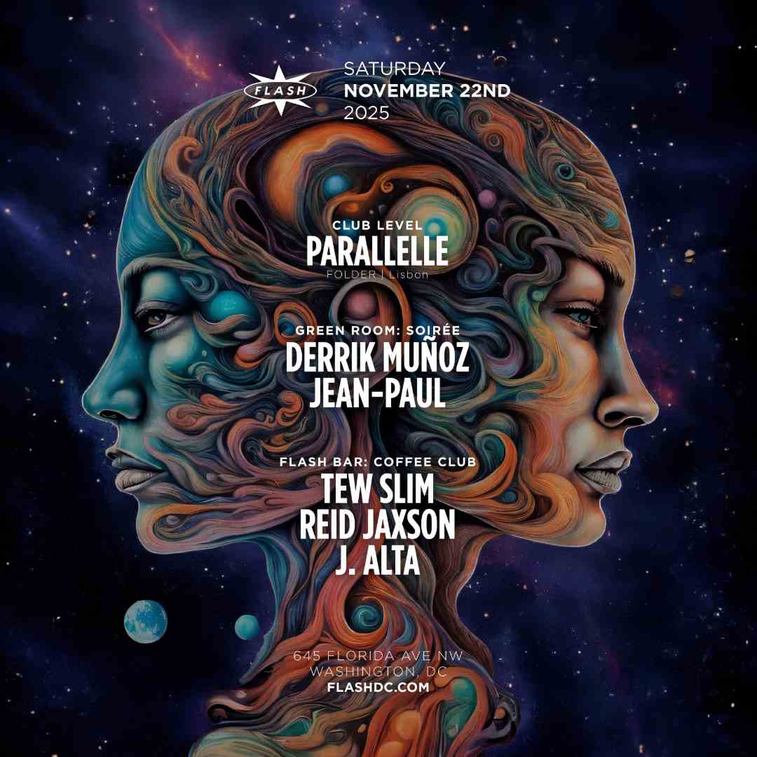 Parallelle event flyer