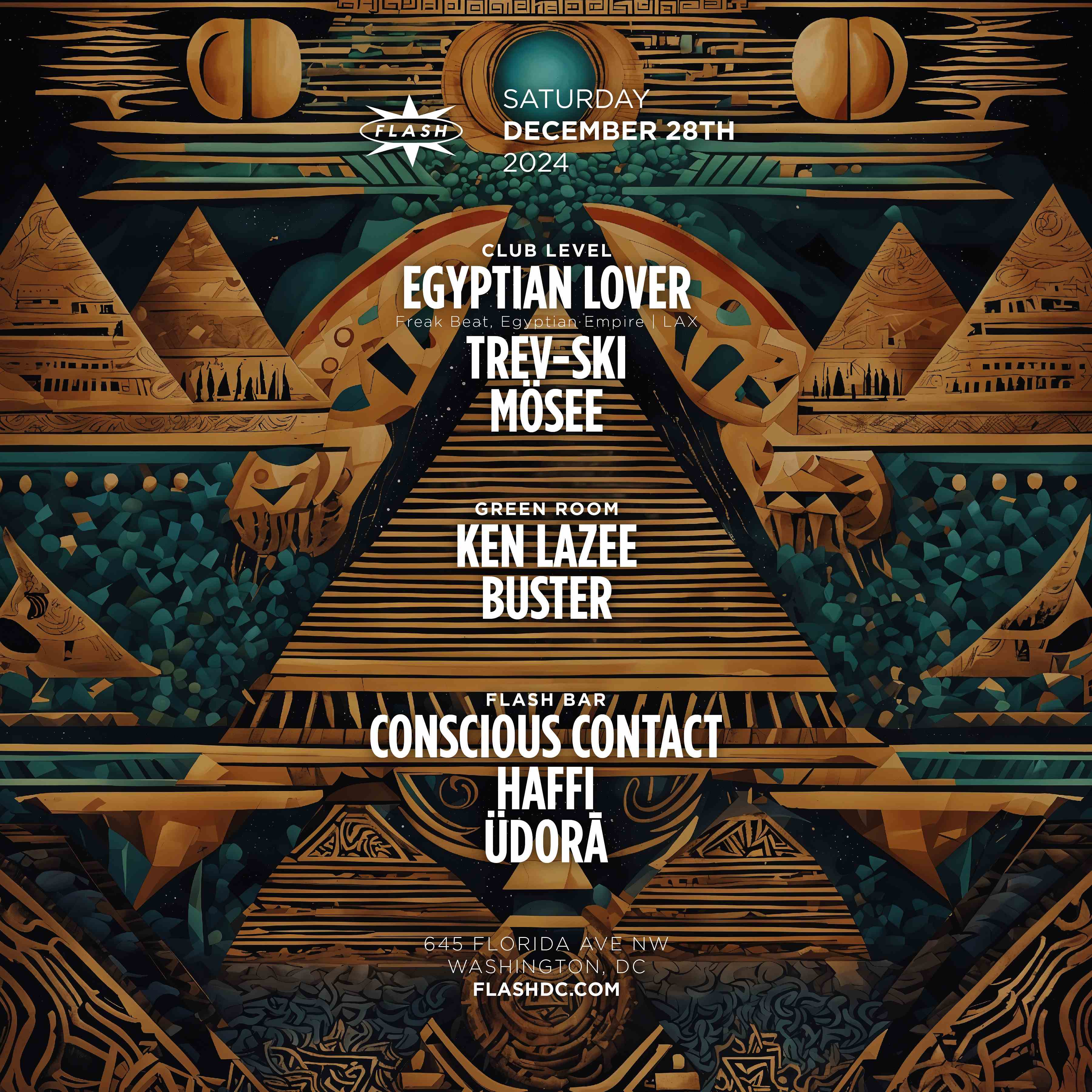 Egyptian Lover event flyer