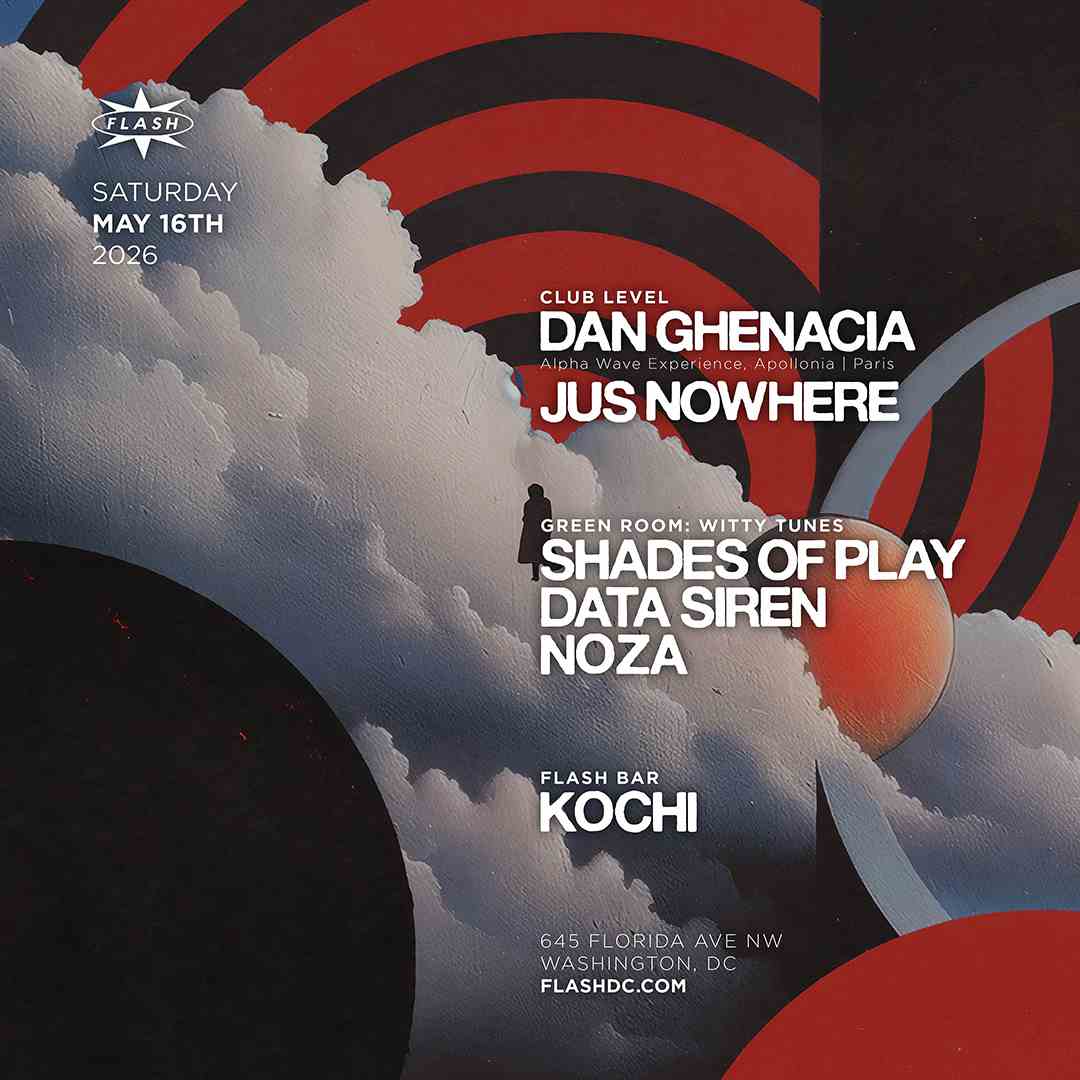 Dan Ghenacia event flyer