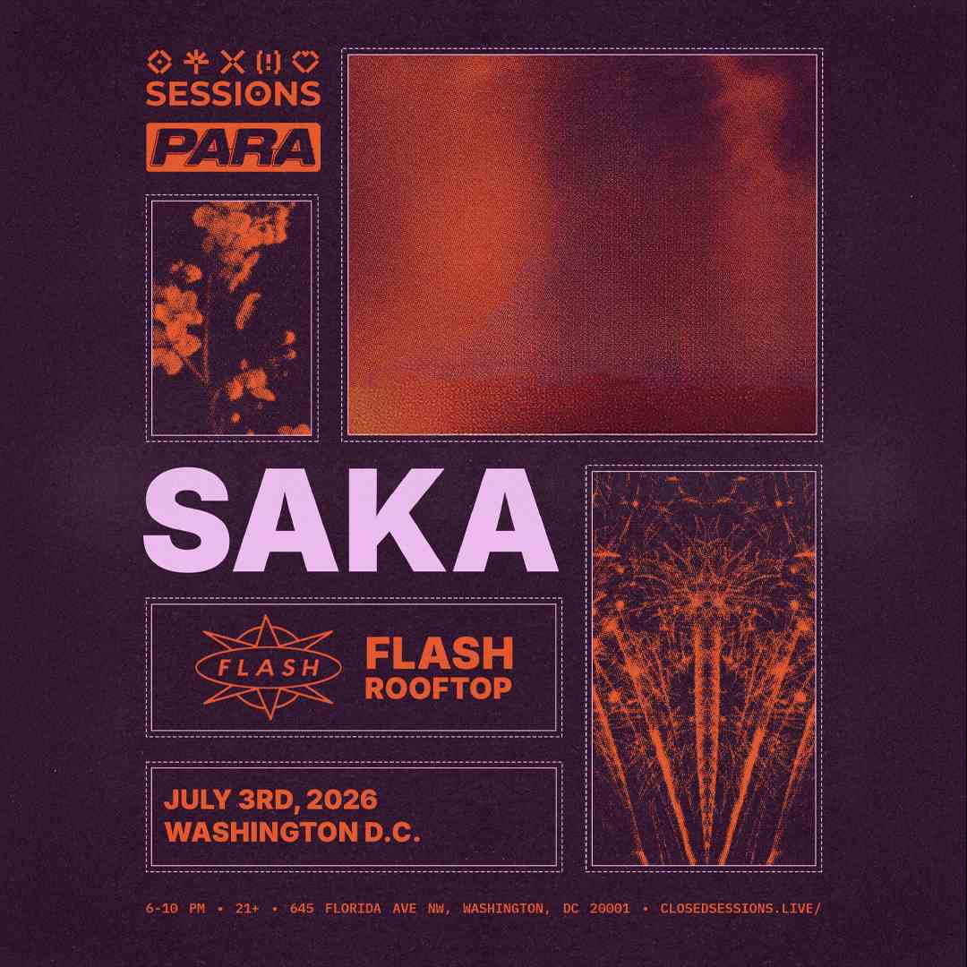 Para & Sessions Present: Saka event flyer