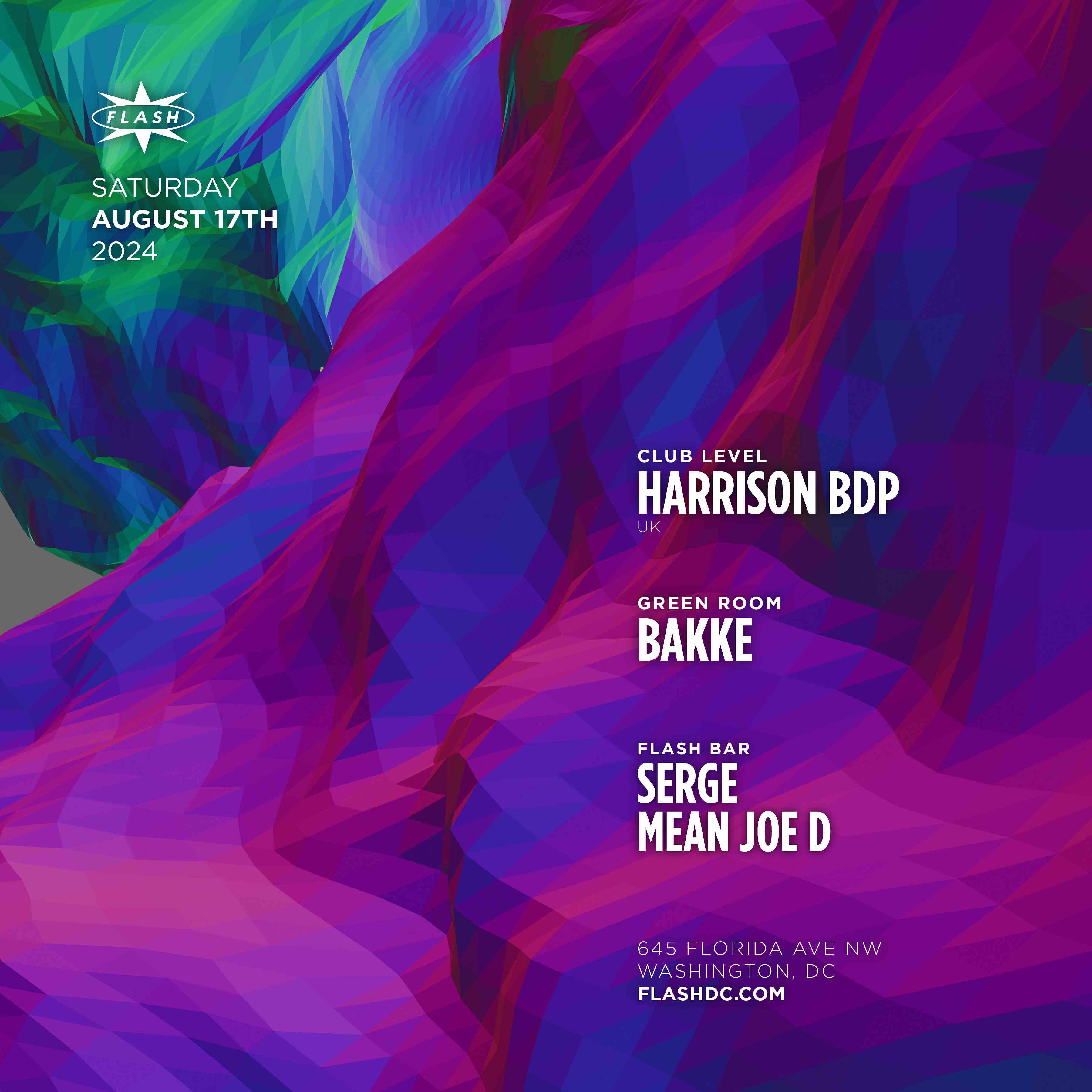 Harrison BDP - Bakke event flyer