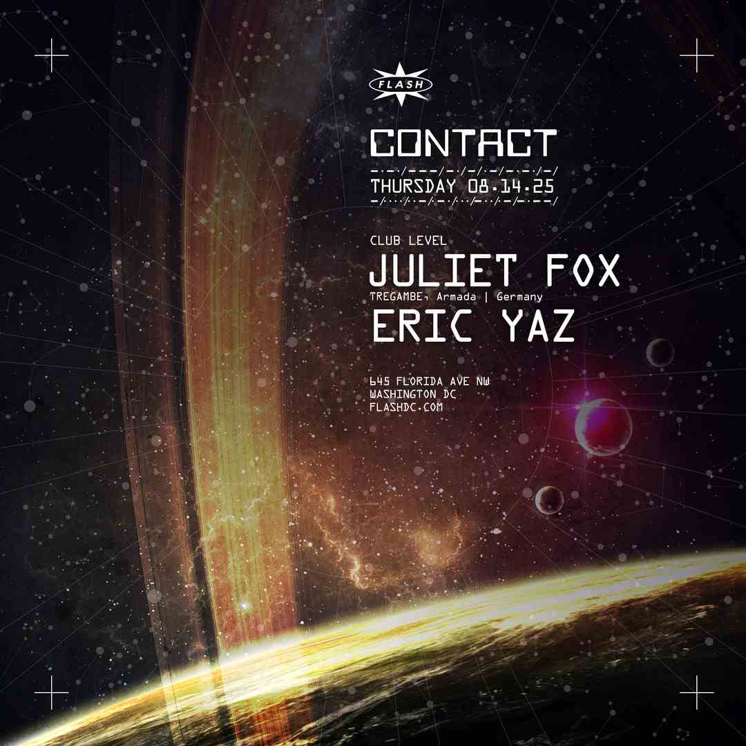CONTACT: Juliet Fox event flyer