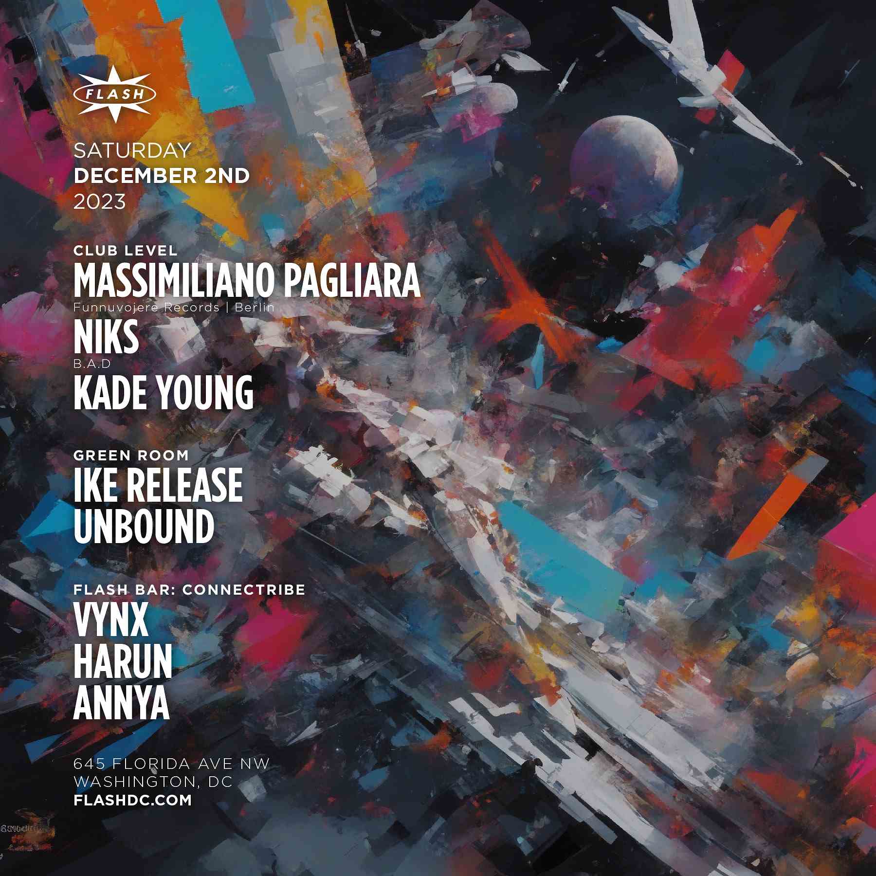 Massimiliano Pagliara - NIKS event flyer