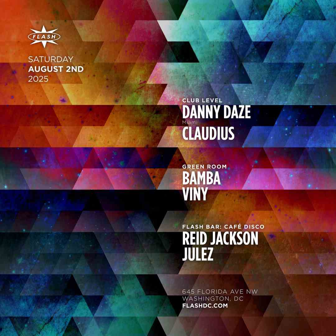 Danny Daze event flyer