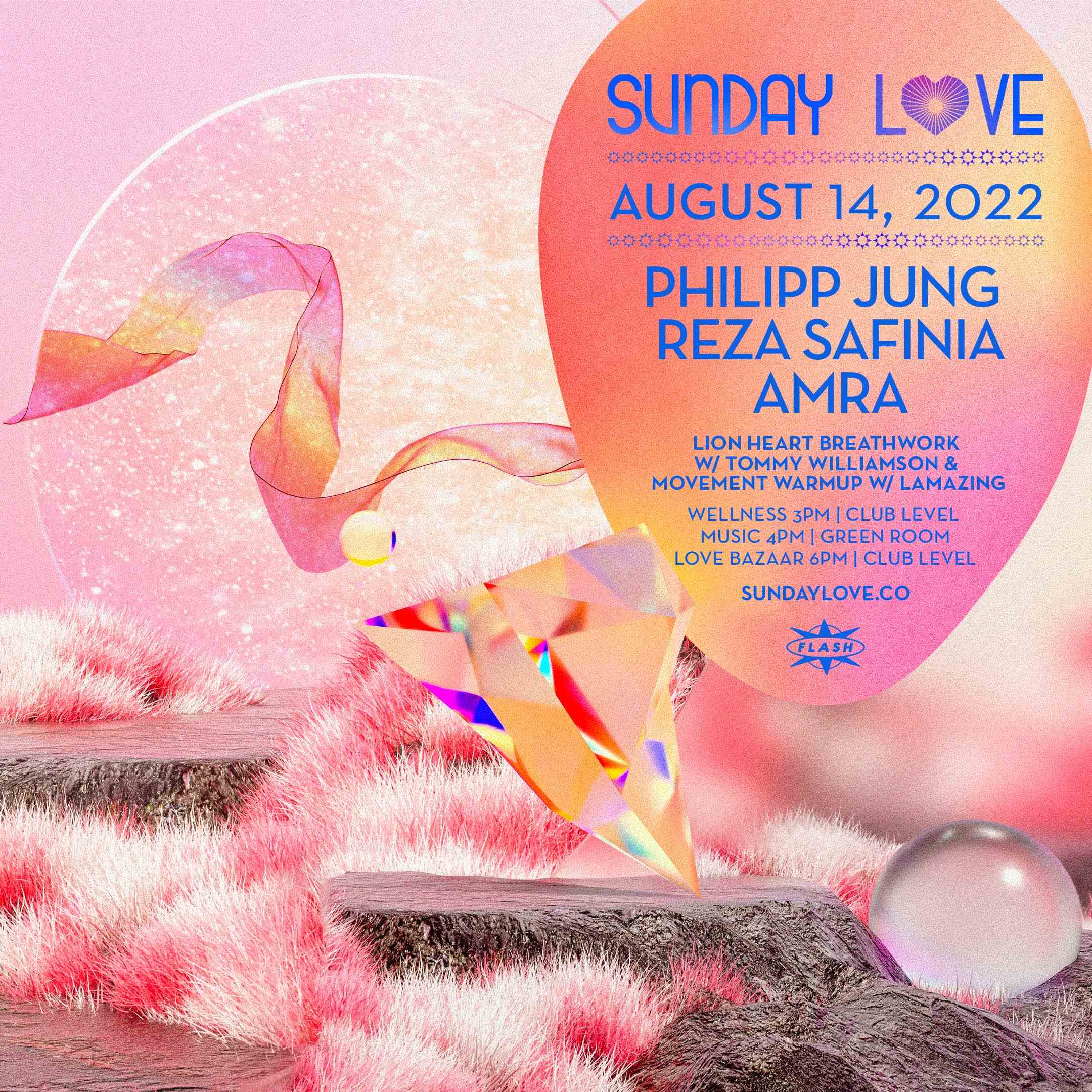Event image for Sunday Love: Philipp Jung - Reza Safinia - Amra