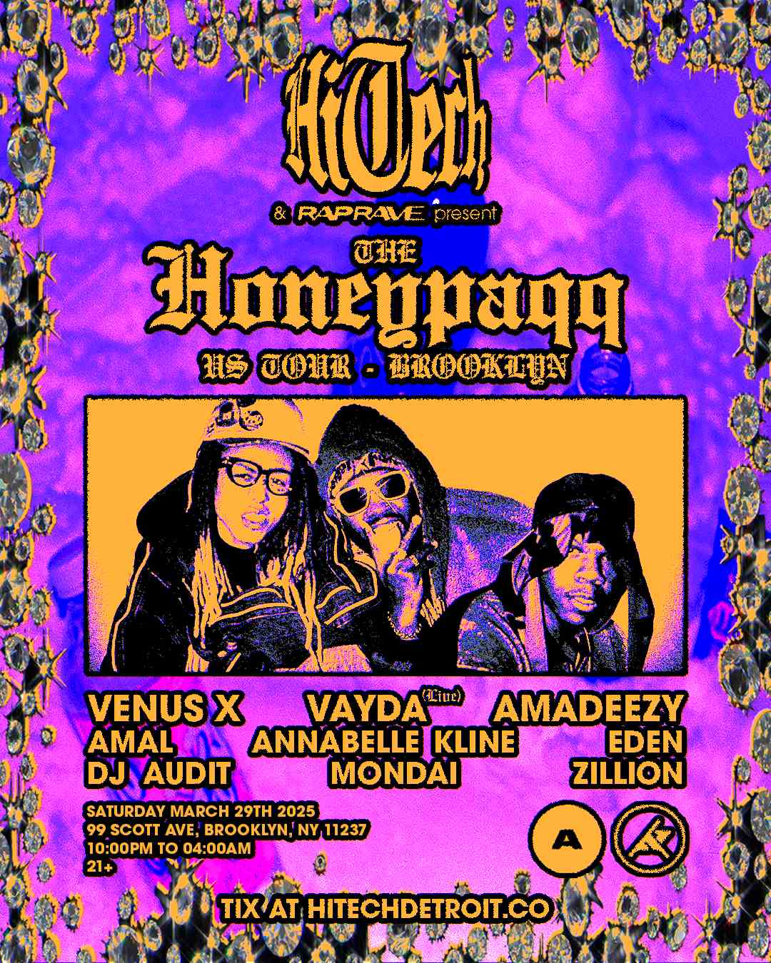 HiTech x RAPRAVE event flyer