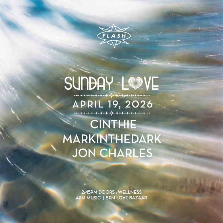 Sunday Love: Cinthie - markintheDark - Jon Charles event flyer