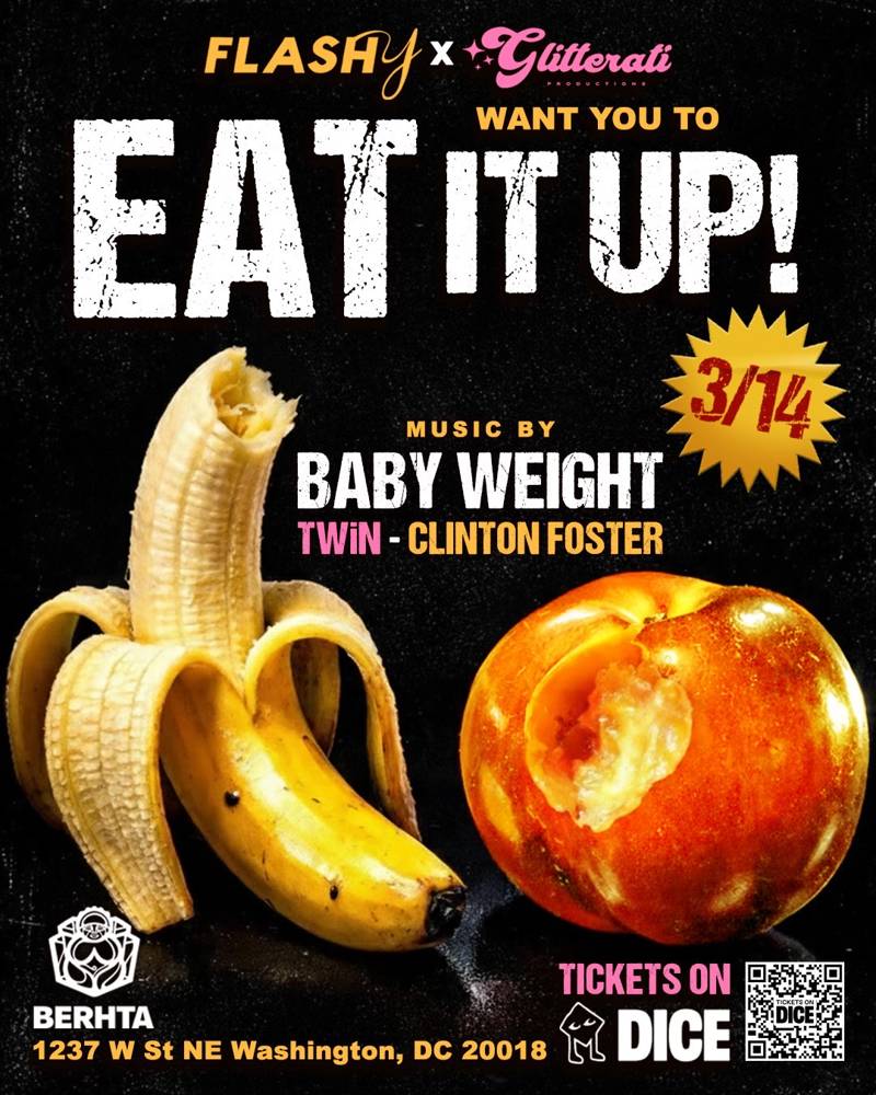 EAT IT UP! event flyer