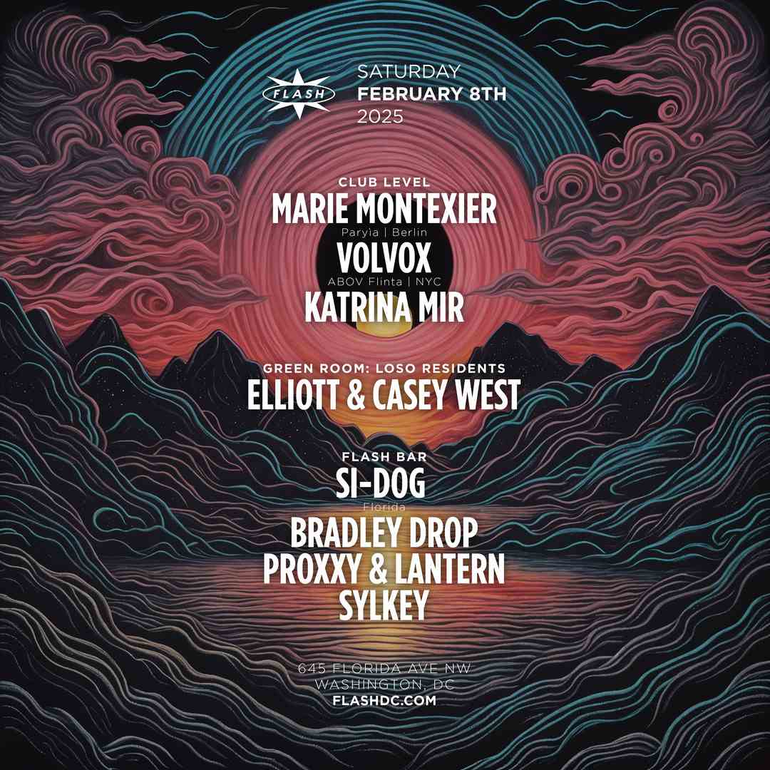 Marie Montexier - Volvox event flyer