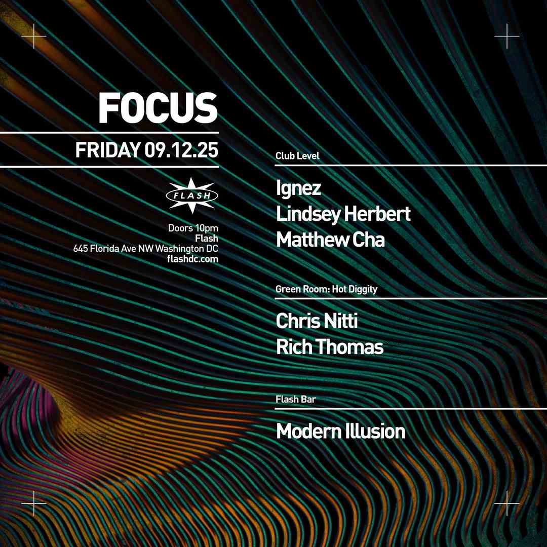 FOCUS: Ignez - Lindsey Herbert event flyer