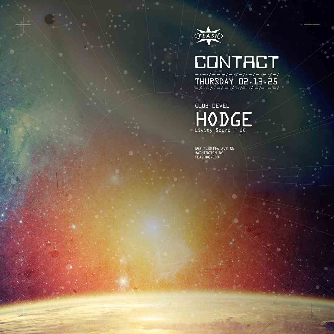 CONTACT: Hodge event flyer