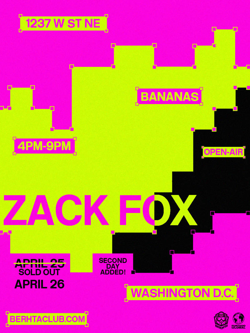 Zack Fox event flyer