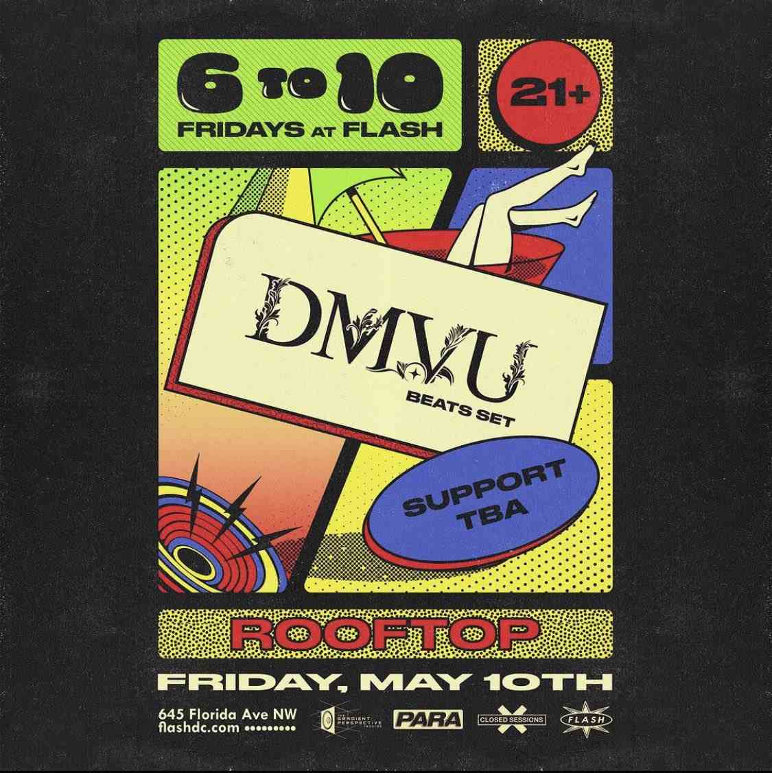 Event image for 6to10: DMVU [Beats Set] (early show)