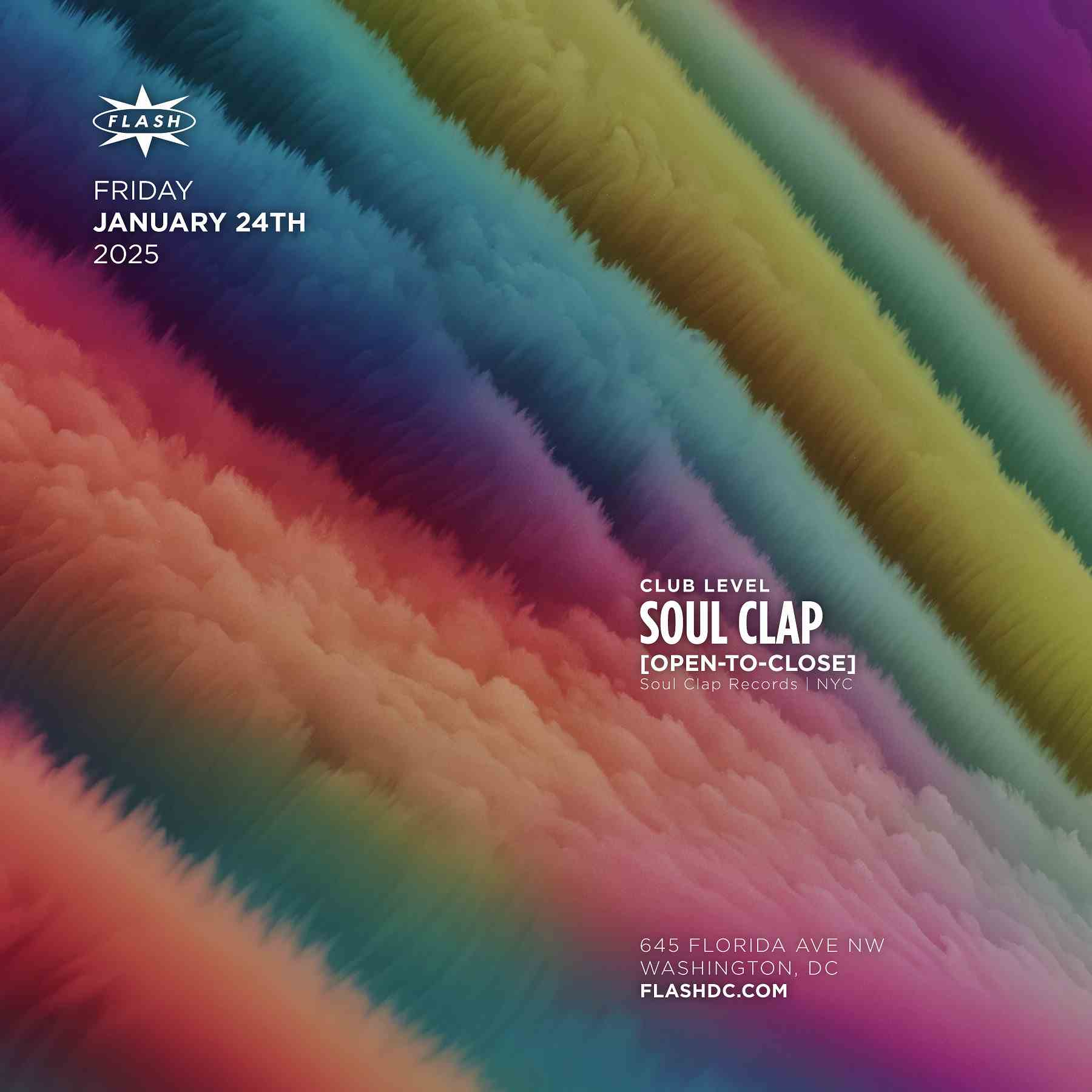 Soul Clap [open-to-close] event flyer