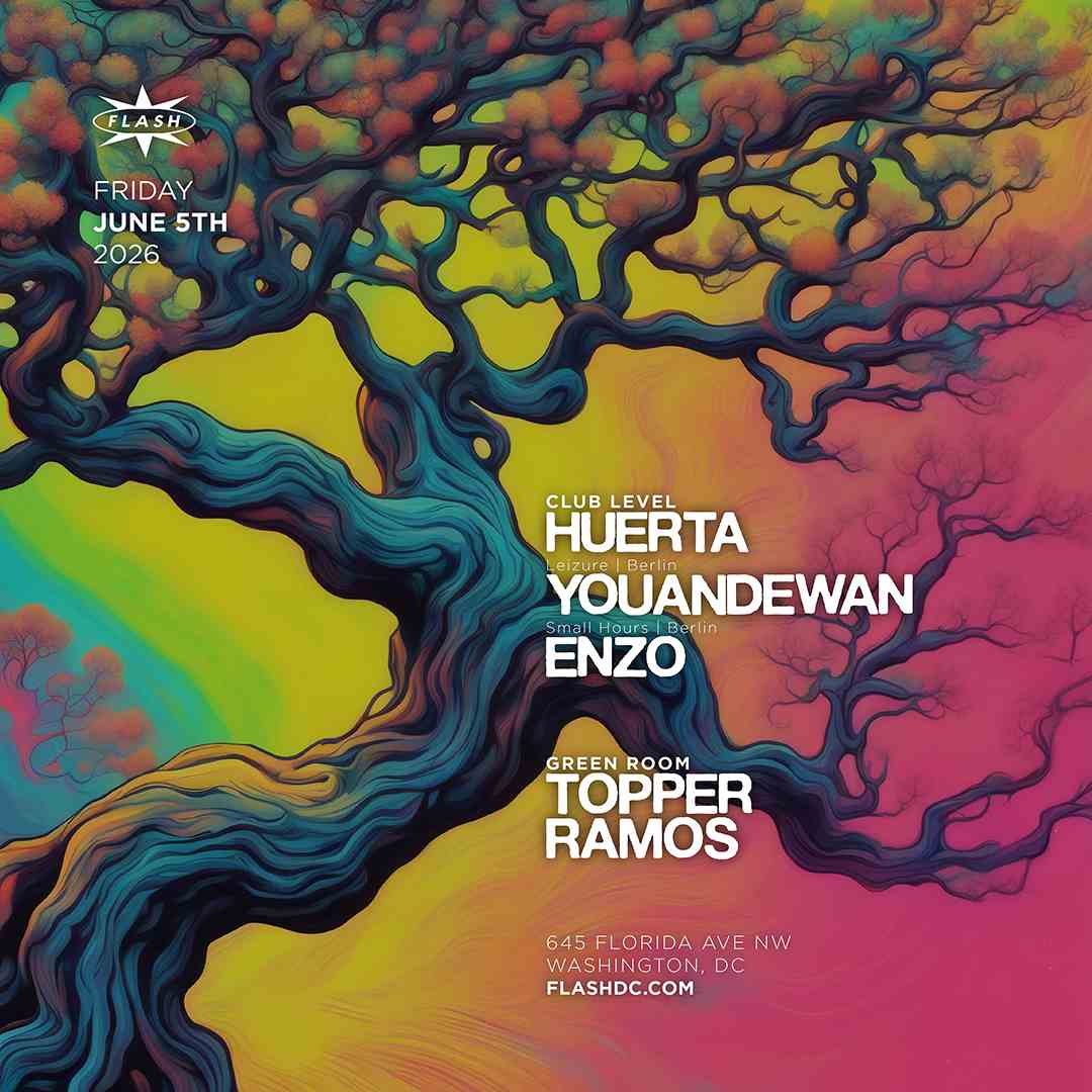 Huerta - Youandewan event flyer