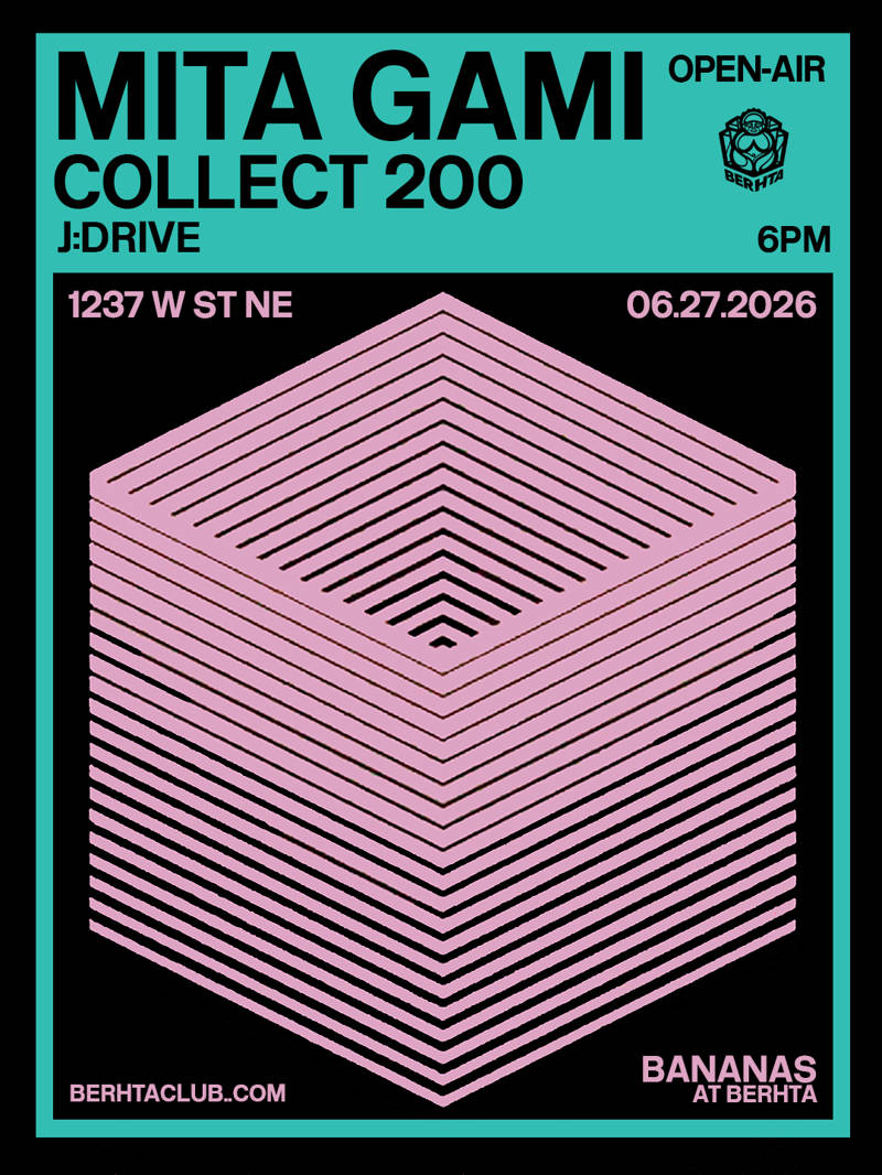 Mita Gami, Collect 200 event flyer