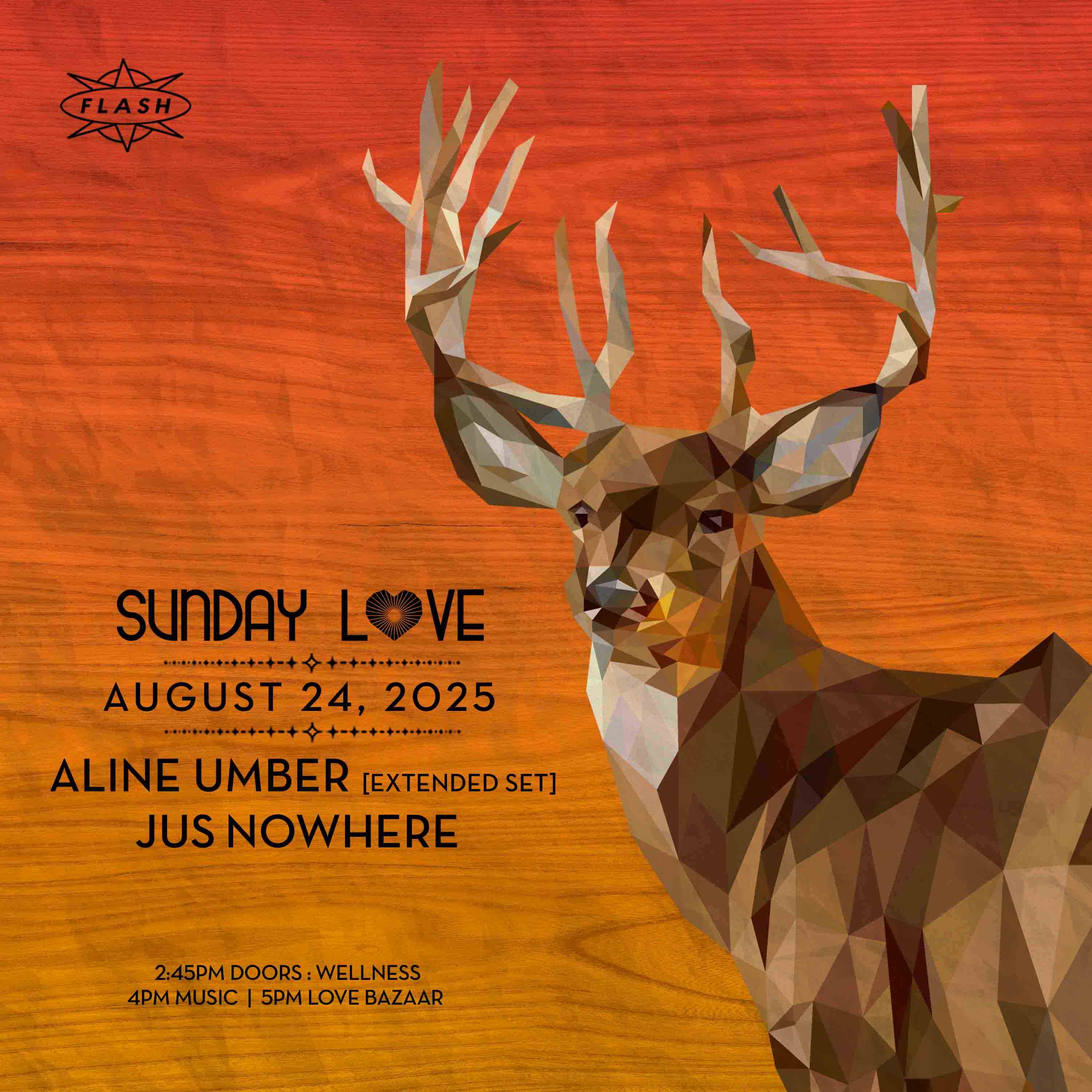 Sunday Love: Aline Umber [Extended Set] - Jus Nowhere