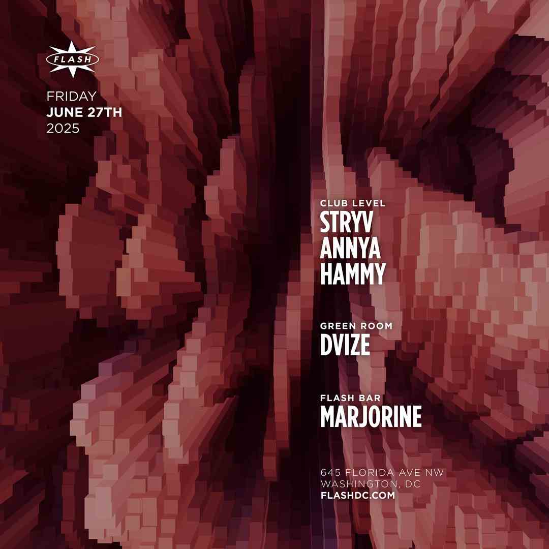 Stryv event flyer