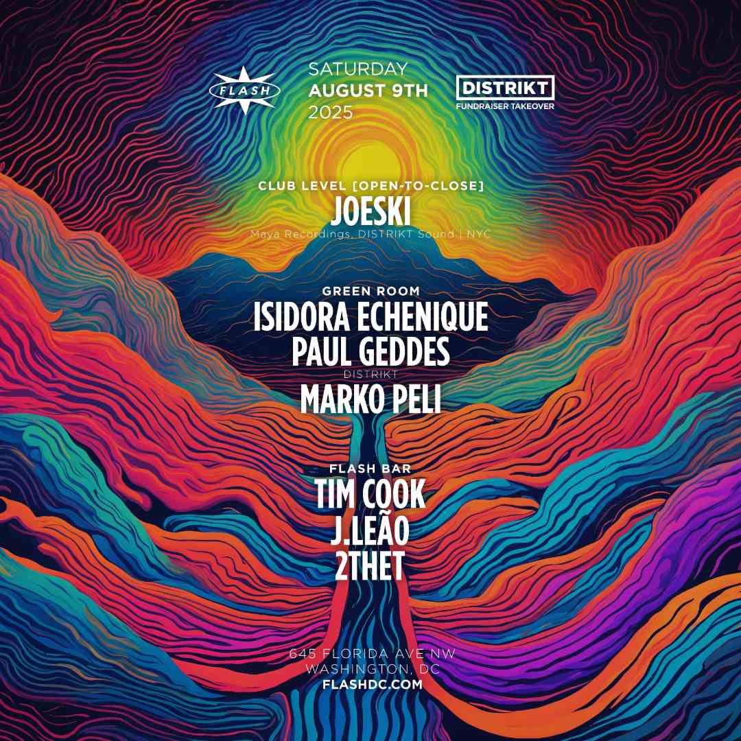 DISTRIKT: Joeski [open-to-close] event flyer