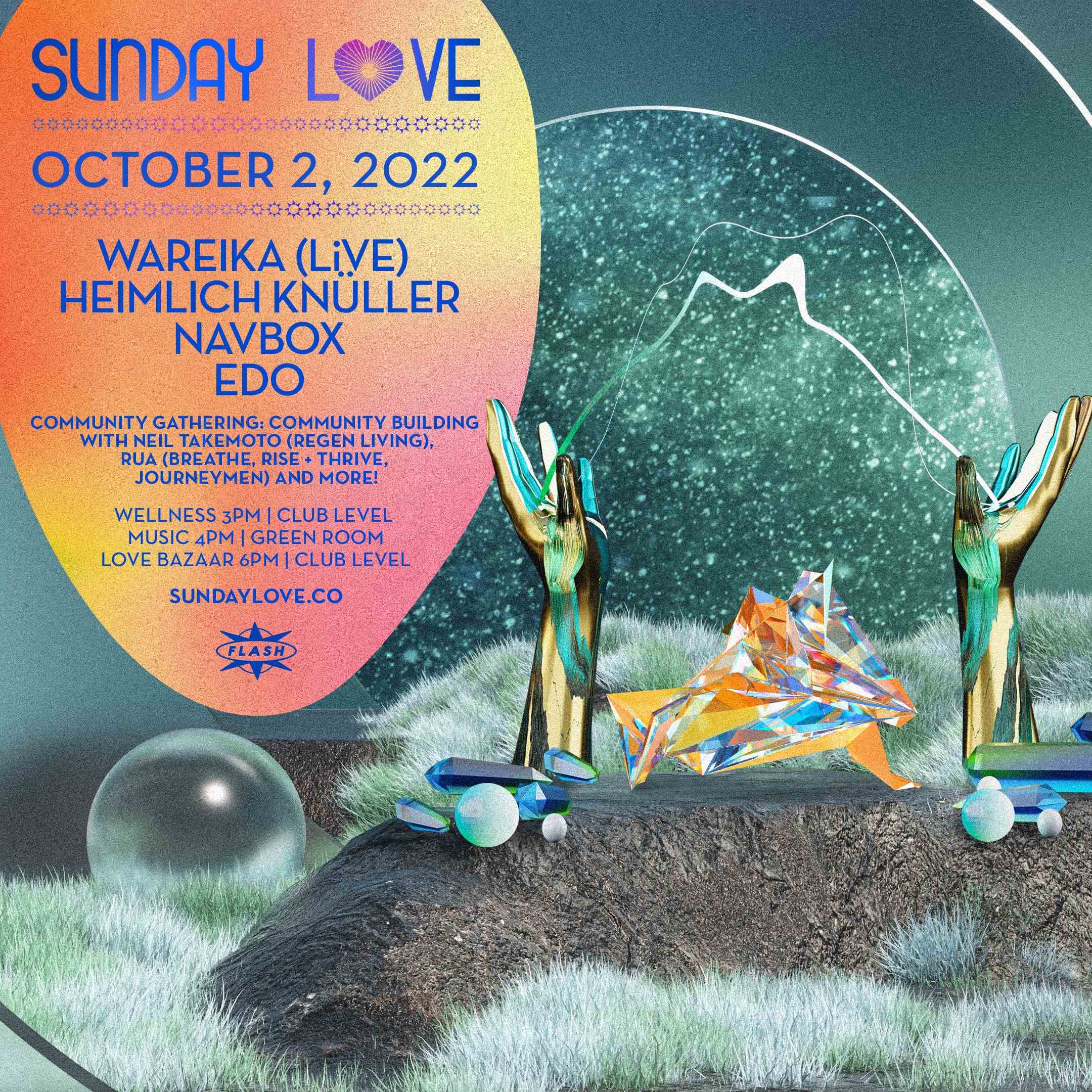 Event image for Sunday Love: Wareika LiVE - Heimlich Knüller - Navbox - Edo