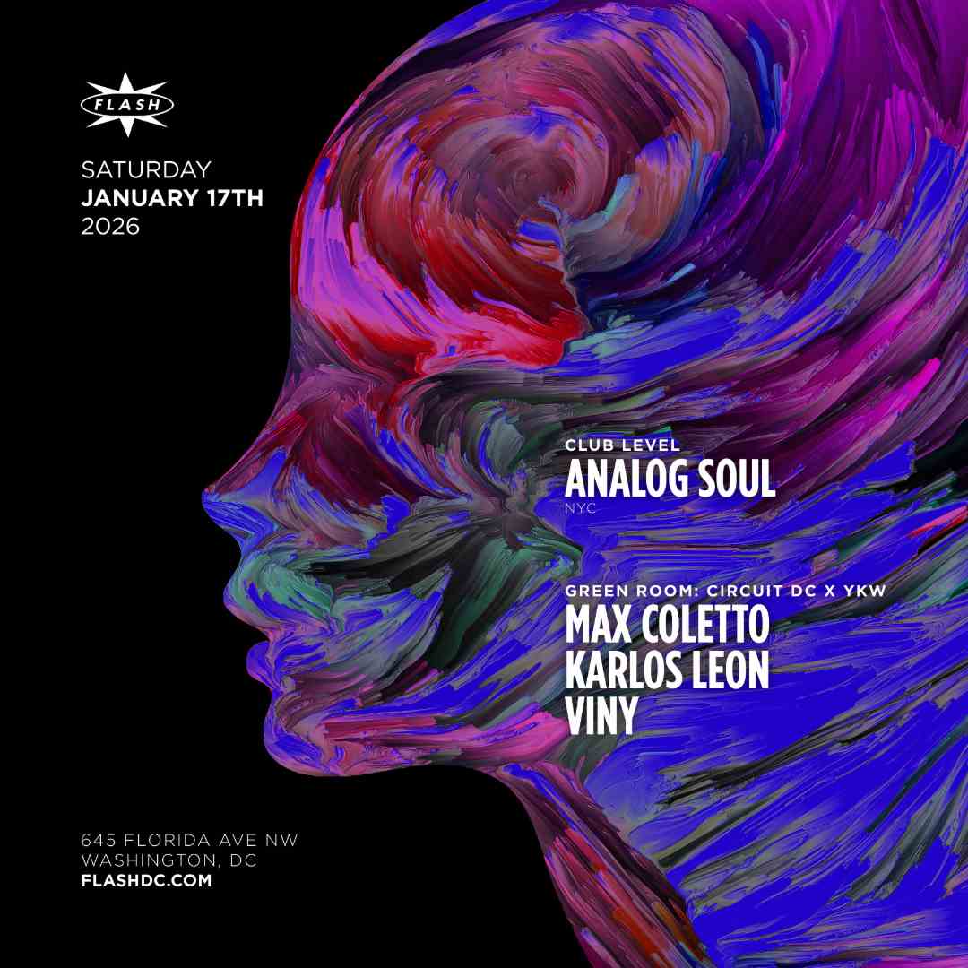 Analog Soul event flyer