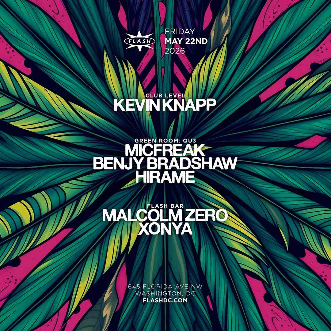 Kevin Knapp event flyer