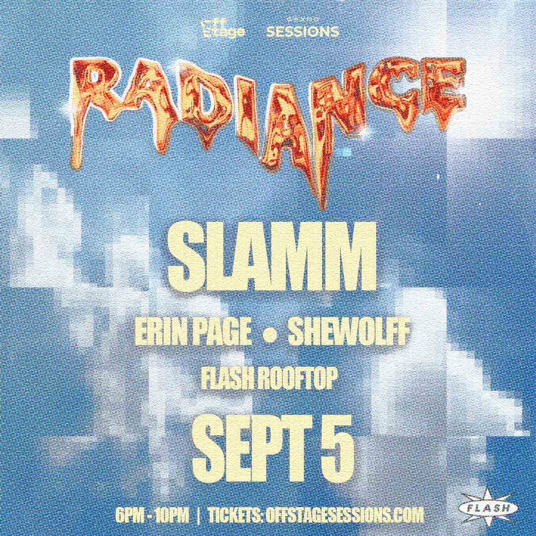 Closed Sessions & Off Stage presents: SLAMM event flyer