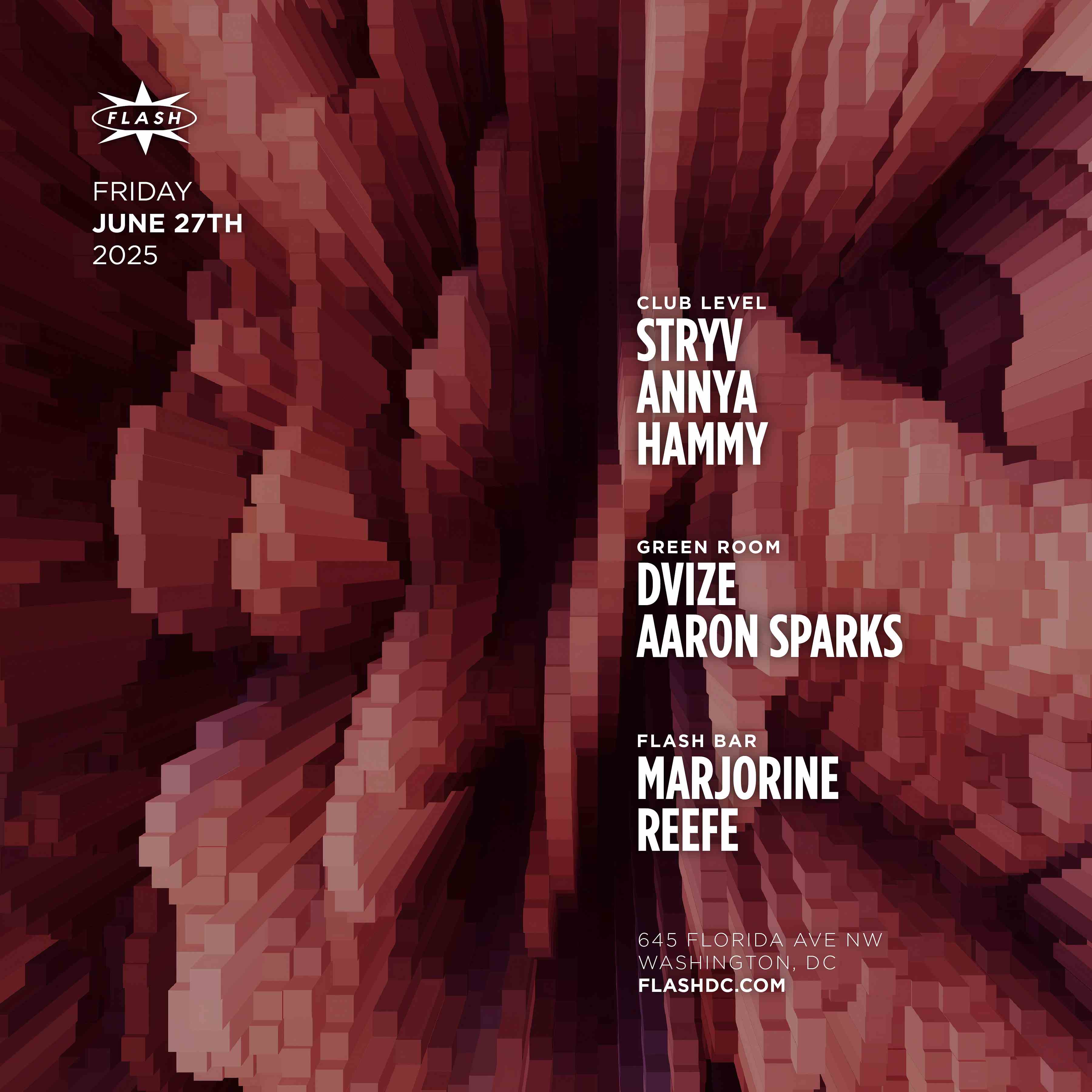 Stryv event flyer