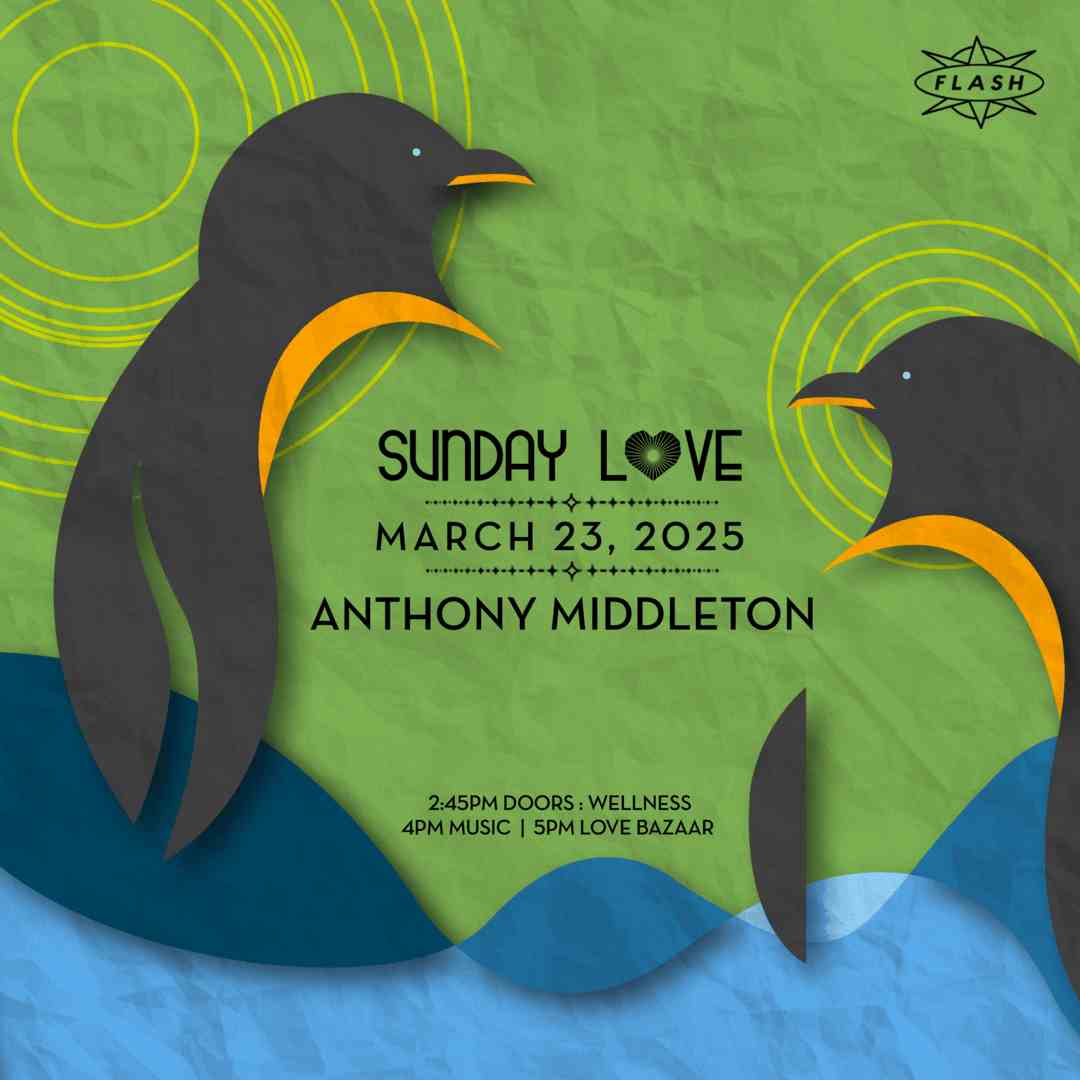 Sunday Love: Anthony Middleton event flyer