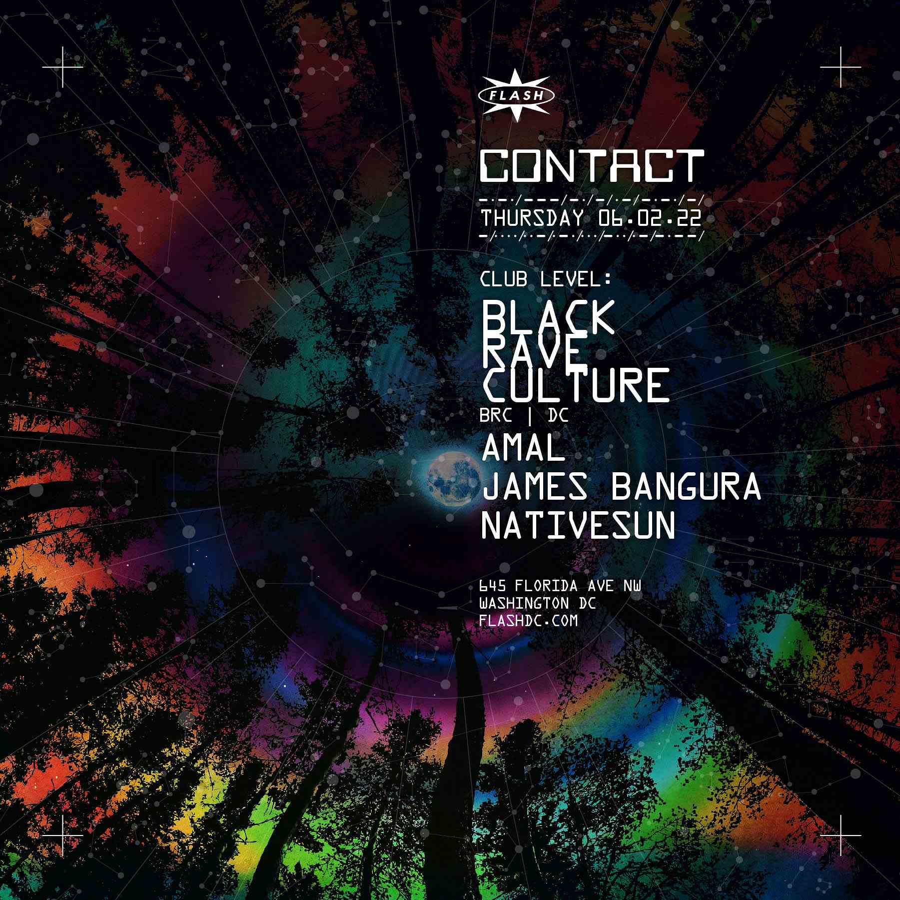 CONTACT: Black Rave Culture (No Cover W/ RSVP) event thumbnail