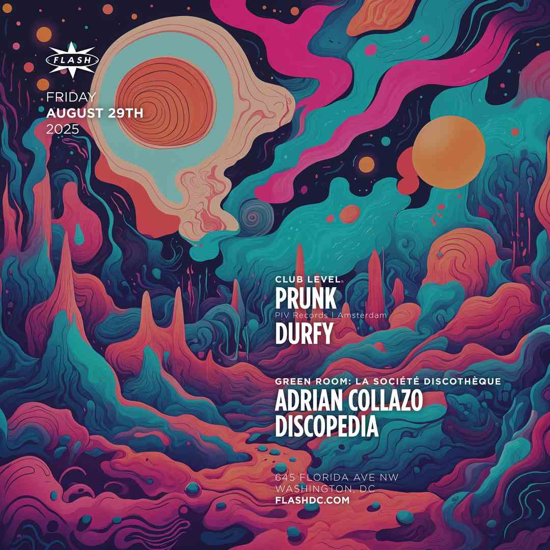 Prunk event flyer