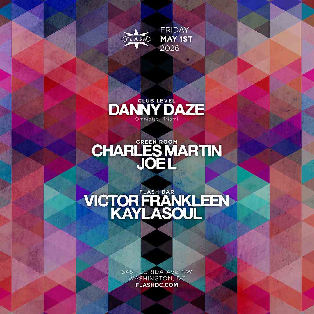 Danny Daze event flyer