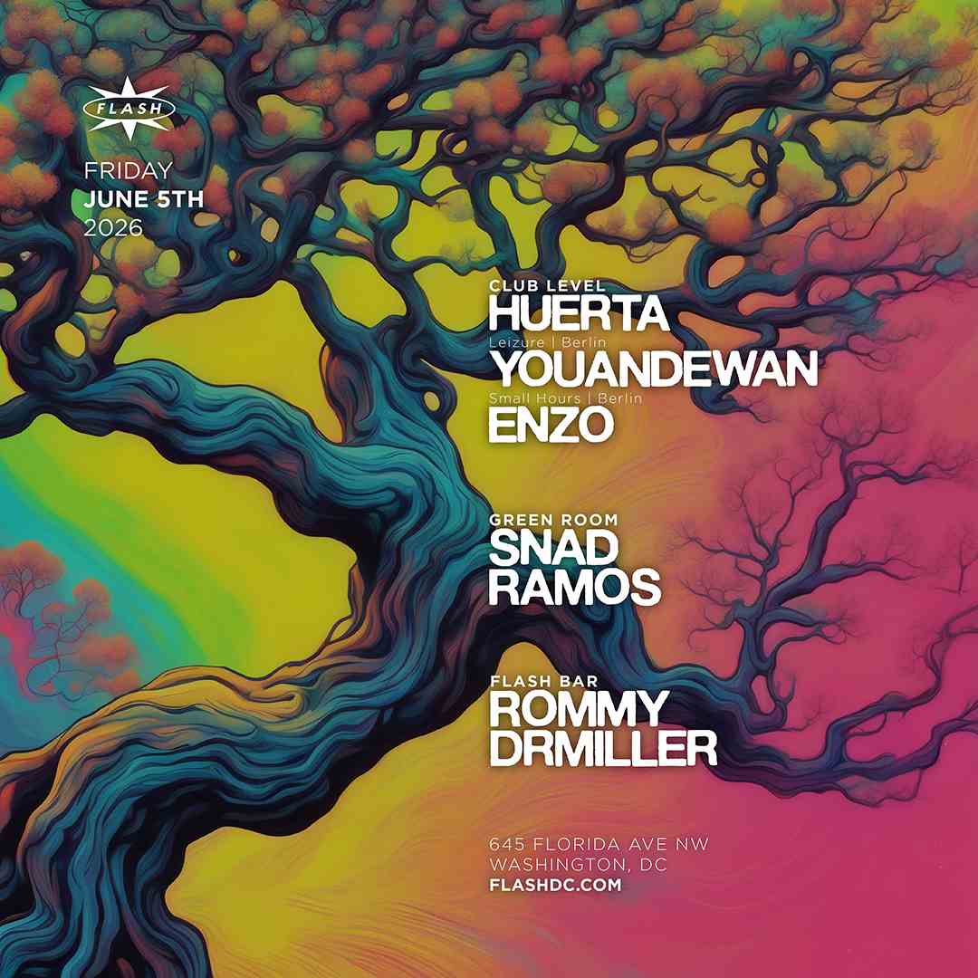 Huerta - Youandewan event flyer