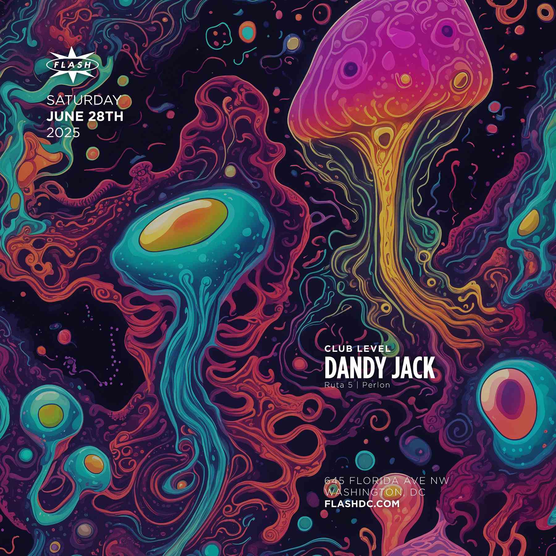 Dandy Jack event flyer