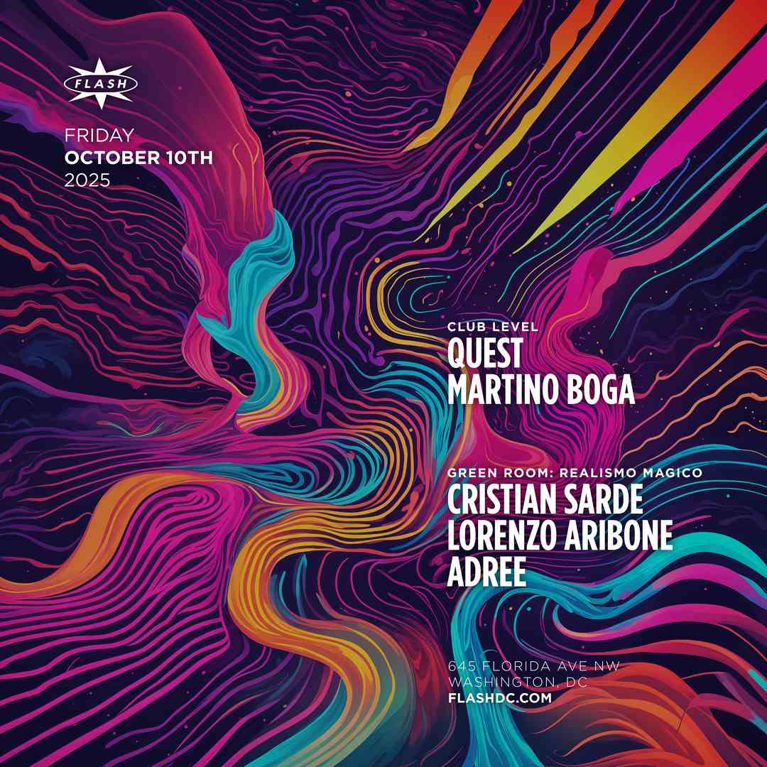 Quest event flyer