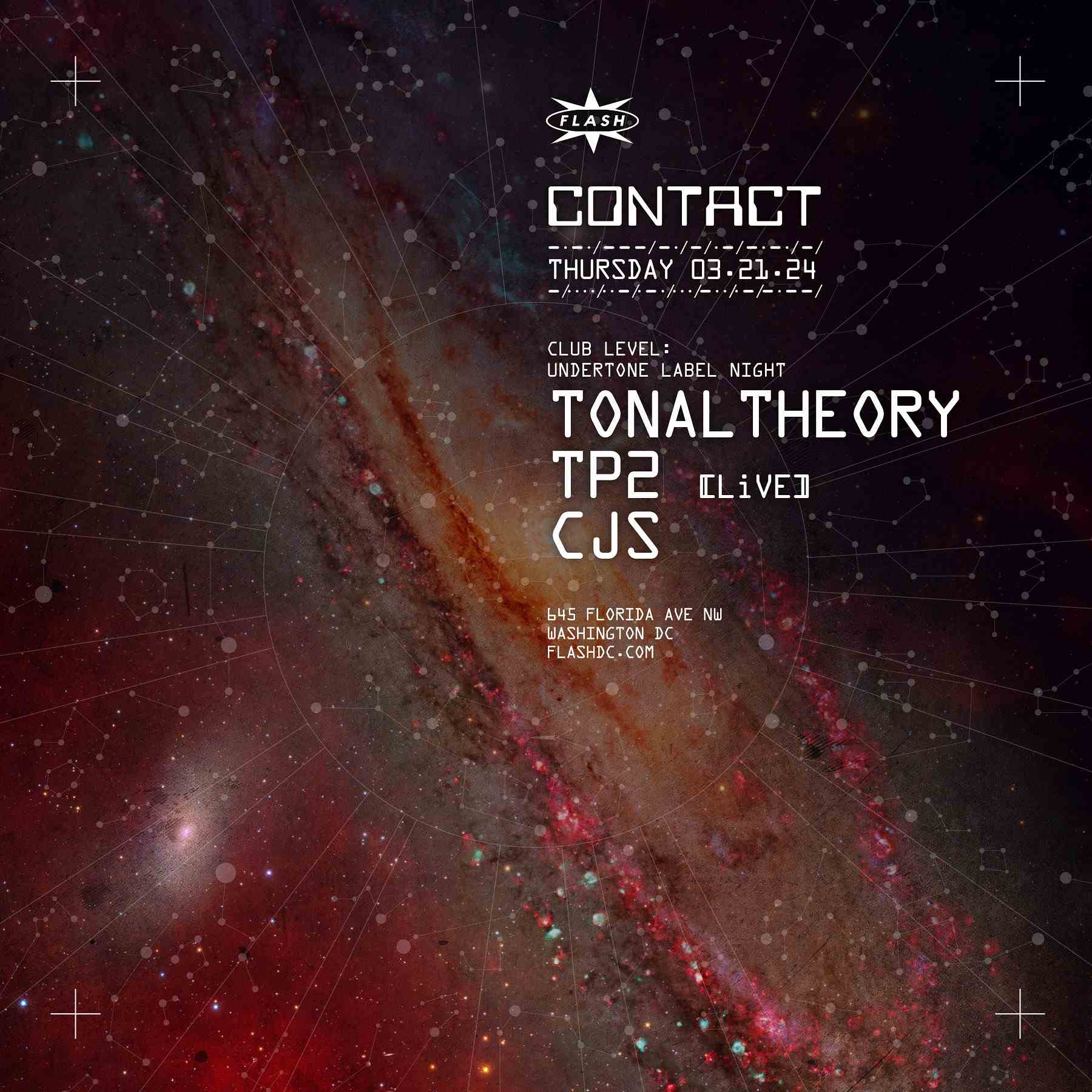 CONTACT: Undertone Label Night event flyer