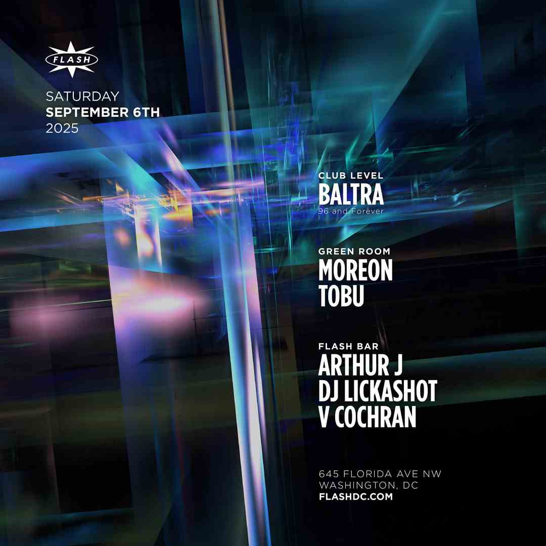 Baltra event flyer