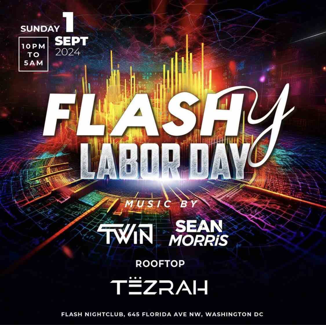 Flashy Labor Day Weekend! event flyer