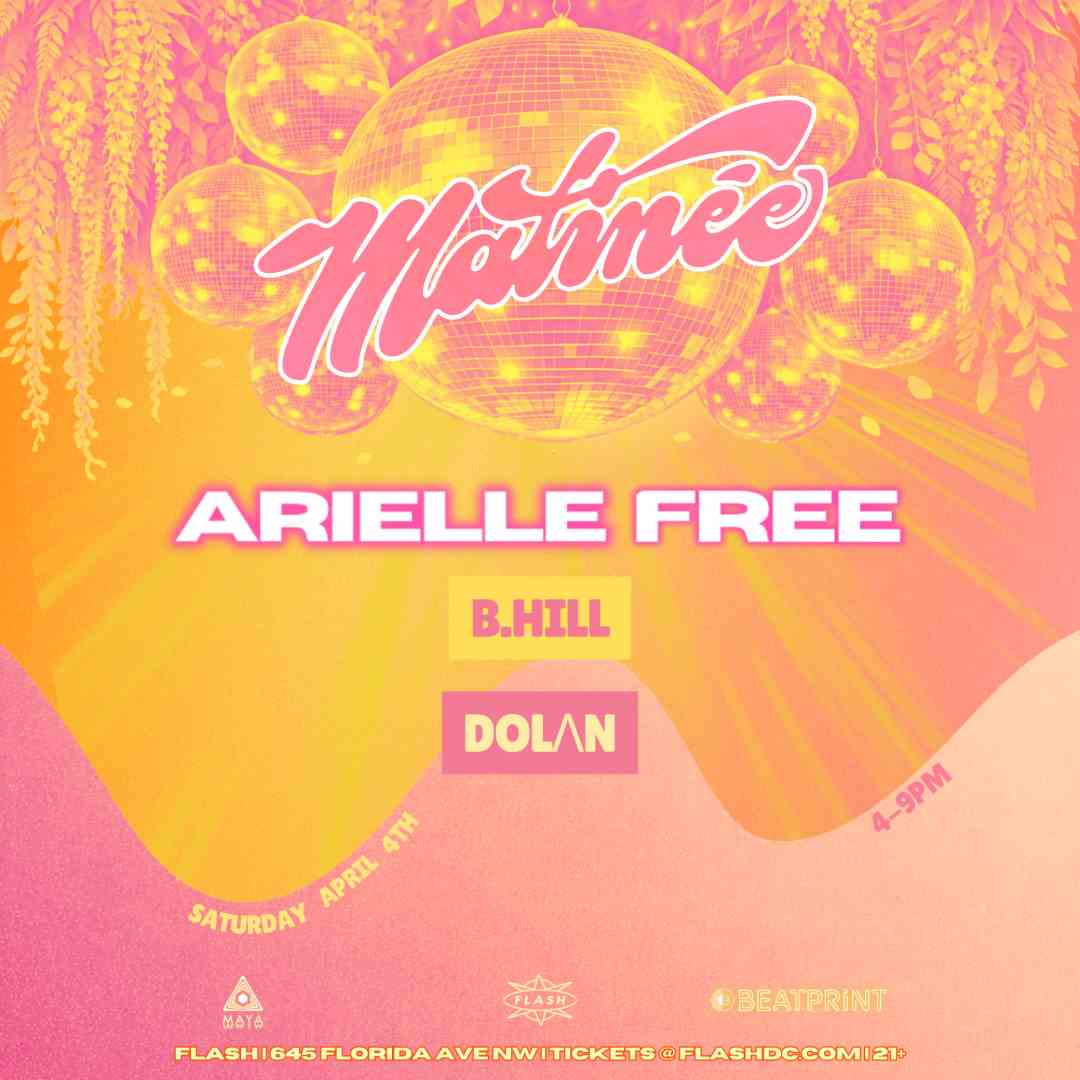 Matinée Presents: ARIELLE FREE event flyer