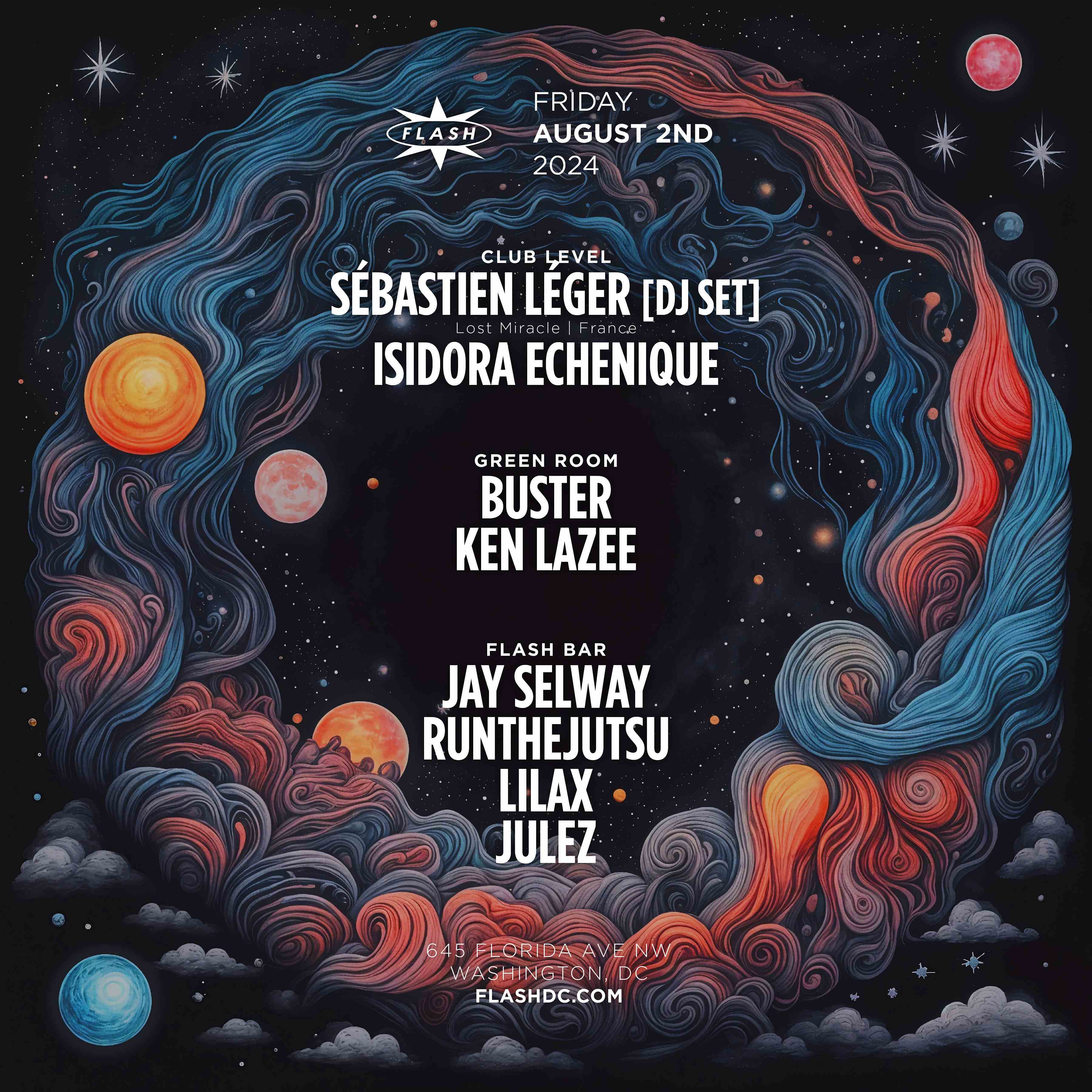 Sébastien Léger [DJ Set] event flyer