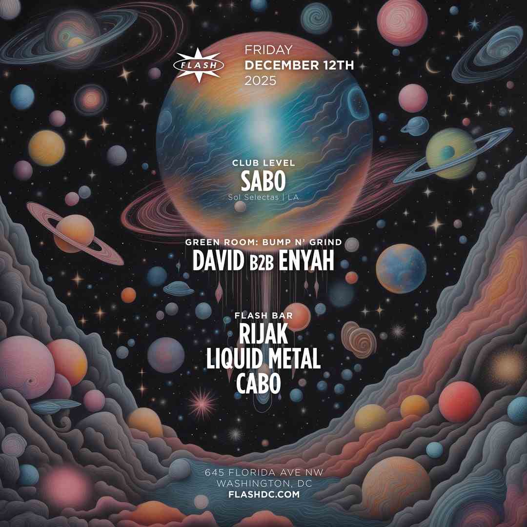Sabo event flyer