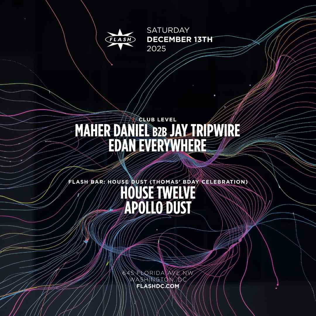 Maher Daniel b2b Jay Tripwire event flyer