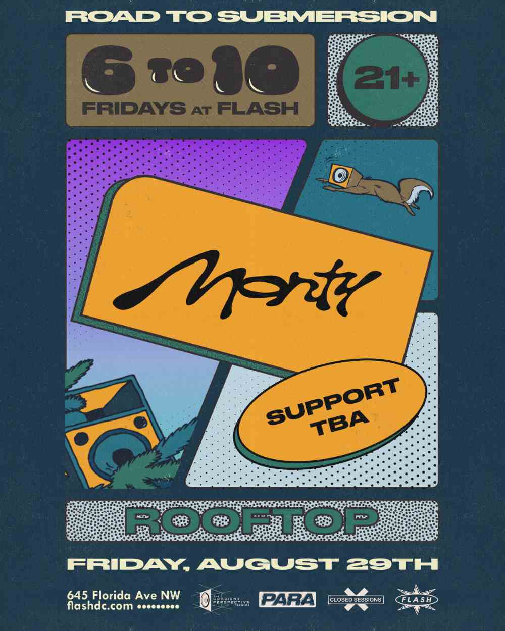 6to10: Monty (Soulful Sunset) event flyer