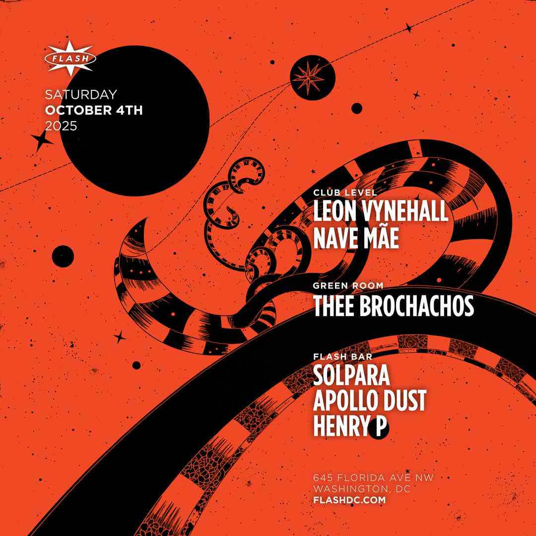 Leon Vynehall event flyer