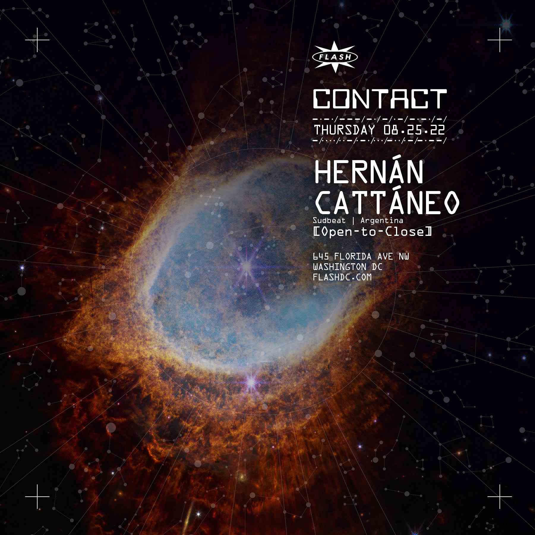 CONTACT: Hernan Cattaneo [Open-to-Close] event thumbnail