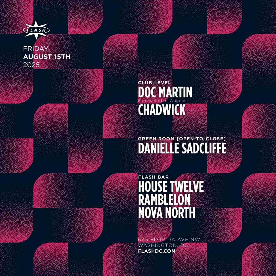 Doc Martin event flyer